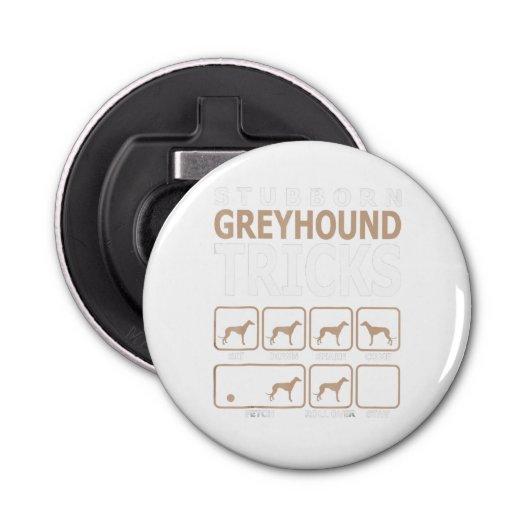 Décapsuleur Stubborn Greyhound Tricks (Devant)