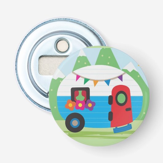 DÉCAPSULEUR **STYLE CAMPING DE NOËL** (Devant)