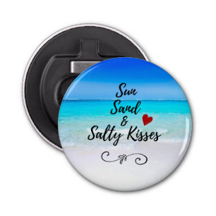 Décapsuleur Sun Sand and and Salty Kisses Tropical Beach