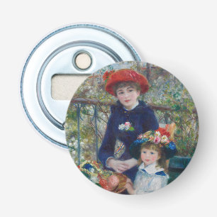 Décapsuleur Sur la terrasse, portrait impressionniste, Renoir