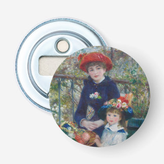Décapsuleur Sur la terrasse, portrait impressionniste, Renoir