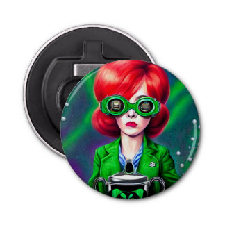 Décapsuleur Surreal Pop St. Patrick's Day Beer Goggles Girls