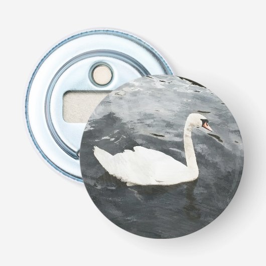 Décapsuleur Swan impressionniste (Devant)