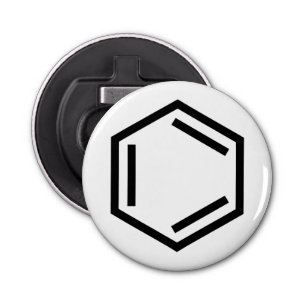 DÉCAPSULEUR SYMBOLE D'ANNEAU BENZENE