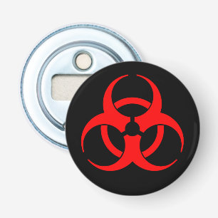 Décapsuleur Symbole de bioaléa rouge