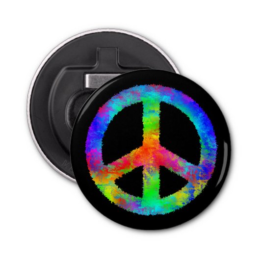 DÉCAPSULEUR SYMBOLE DE LA PAIX MULTIPLES (Devant)