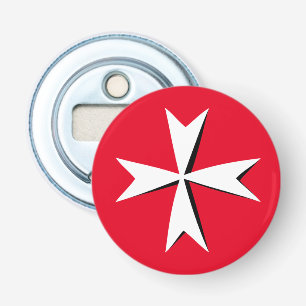 Décapsuleur Symbole de mode du drapeau de Malte & Croix de Mal