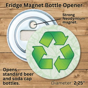 Décapsuleur Symbole de recyclage