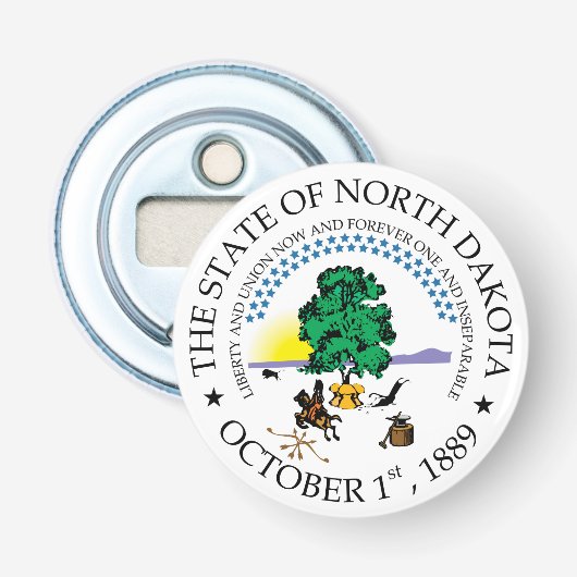 Décapsuleur Symbole du Dakota du Nord (Devant)