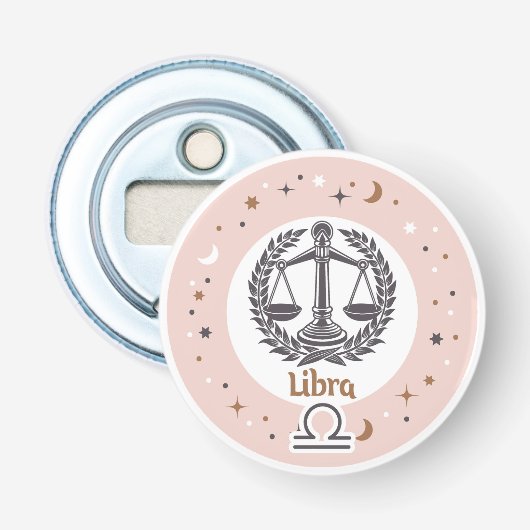 Décapsuleur SYMBOLE Zodiaque Libra (Devant)