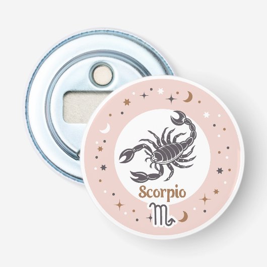 Décapsuleur SYMBOLE Zodiaque Scorpio (Devant)