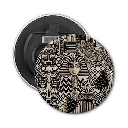 Décapsuleur Symboles historiques anciens Style de tatouage (Devant)