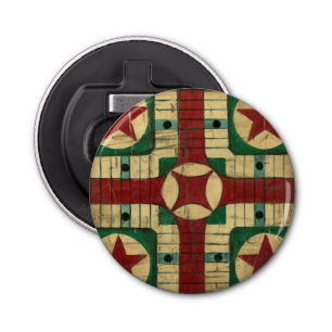 Décapsuleur Tableau de jeu Antique Parcheesi par Ethan Harper
