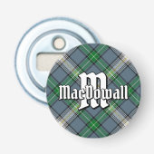 Décapsuleur Tartan du clan MacDowall (Devant)