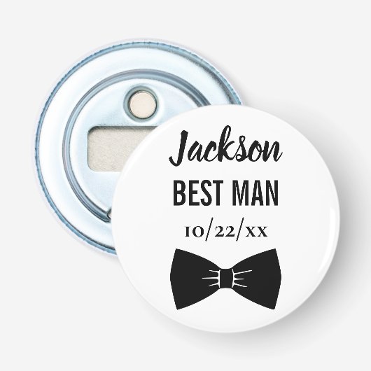 Décapsuleur Témoignage de mariage enterrement de vie de garçon (Devant)