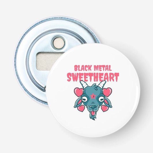 Décapsuleur tête de chèvre mignonne baphomet (Devant)