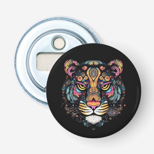 Décapsuleur Tête de Tigre Incroyable  (Devant)