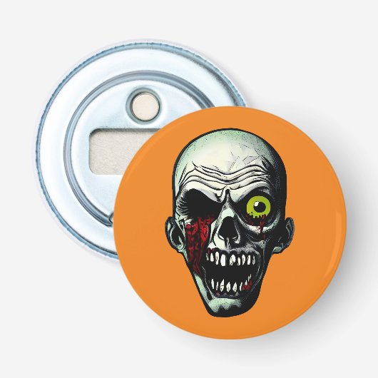 Décapsuleur Tête de zombie (Devant)