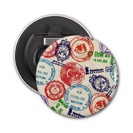 Décapsuleur Texture avec de vrais timbres (Devant)