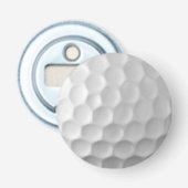 Décapsuleur Texture de balle de golf blanche gaufree (Devant)