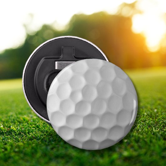 Décapsuleur Texture de balle de golf blanche gaufree