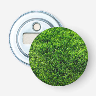 Décapsuleur Texture d'herbe verte d'un terrain de football