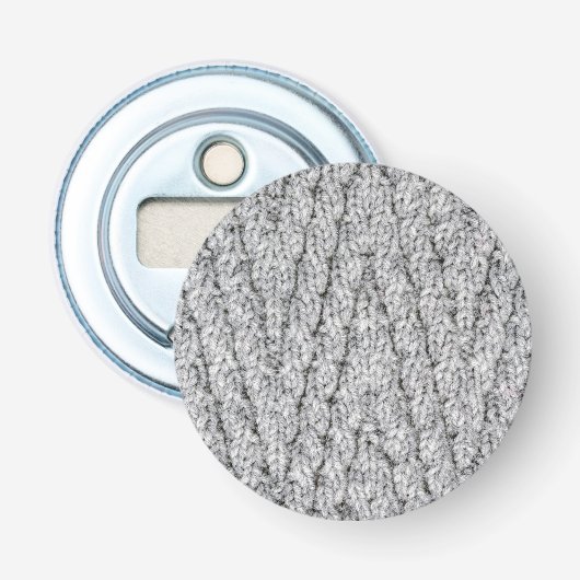 Décapsuleur texture motif tricotée (Devant)