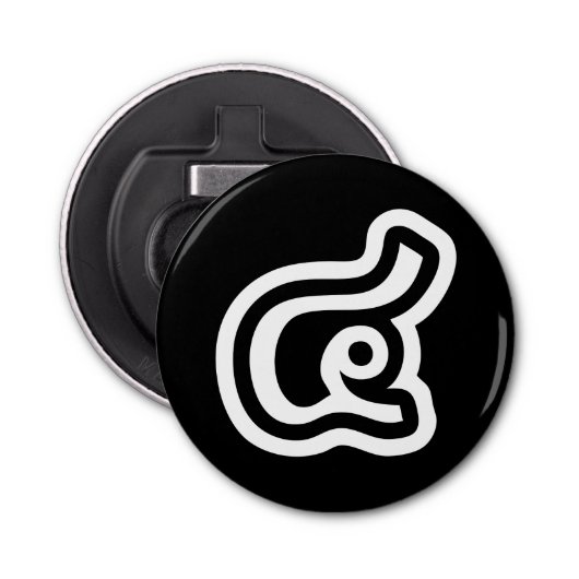 Décapsuleur Thaïlande Numéro 4 / Quatre / ๔ (Voir/Si) Script t (Devant)