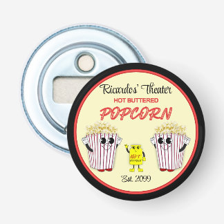 Décapsuleur Théâtre de cinéma familial avec du pop-corn chaud
