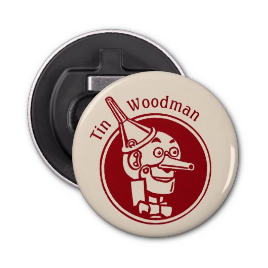 Décapsuleur Tin Woodman (Tin Man) Face CC0899 Magnifique Assis (Devant)