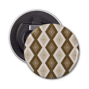 Décapsuleur Tons de motif diamant brun