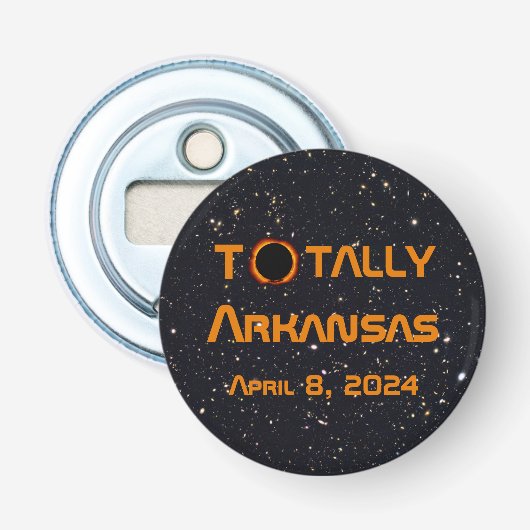 Décapsuleur Totalement Arkansas 2024 Solar Eclipse (Devant)