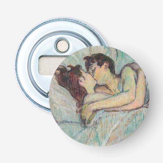 Décapsuleur Toulouse-Lautrec - Au lit : Le baiser (Devant)