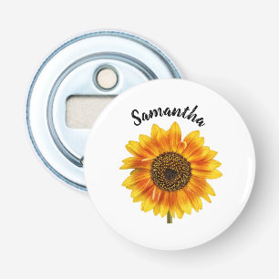 Décapsuleur Tournesol mignon personnalisé