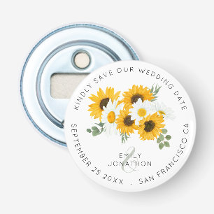 Décapsuleur Tournesols Rustiques Garder Floral Enregistrer La 