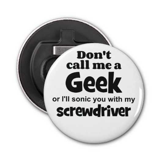 Décapsuleur tournevis geek bf (Devant)