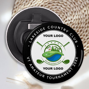 Décapsuleur Tournoi commémoratif du club de golf Logo personn