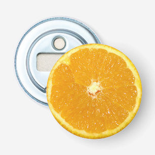Décapsuleur Tranche fraîche de fruit orange