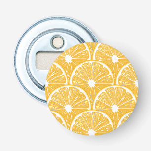 Décapsuleur Tranches orange, motif de fruits tropicaux