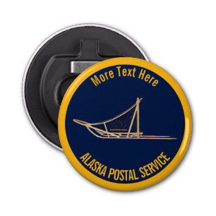 Décapsuleur Transporteur postal de l'Alaska Dog Sled