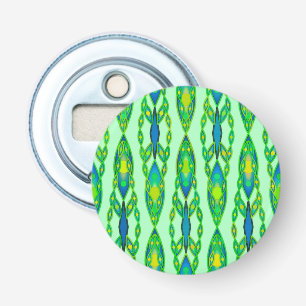 Décapsuleur Tribal Batik - Mint, Emerald Green et Blue