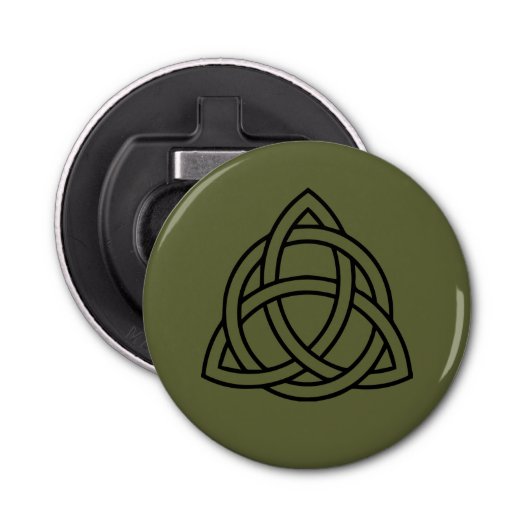 Décapsuleur Trinity Celtic Bottle Opener Fridge Magnet (Devant)
