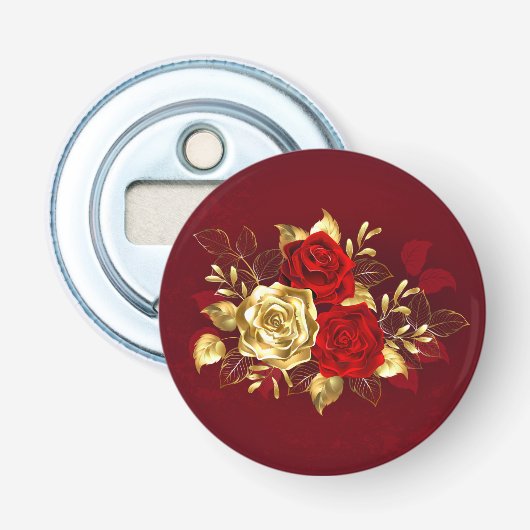 Décapsuleur Trois Roses de bijoux (Devant)