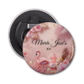 Décapsuleur Tropical Flamingo Quinceañera, custom (Devant)