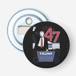 Décapsuleur Trump a gagné 2024 Président 47 Amérique États-Uni