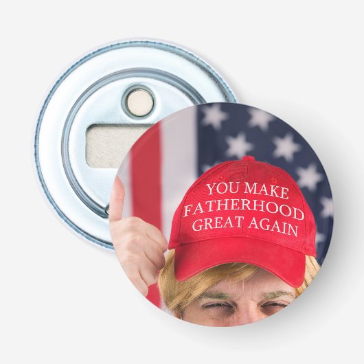 Décapsuleur Trump et la paternité (Devant)