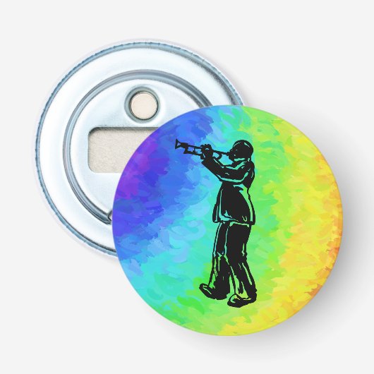 Décapsuleur Trumpet New York Boogie Nights Rainbow (Devant)