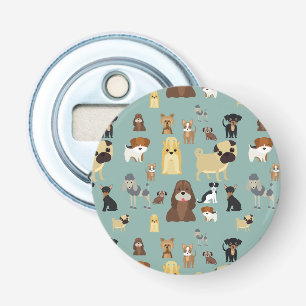 Décapsuleur turquoise background dopattern