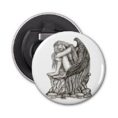 Décapsuleur Un ange endormi sur la pierre (Devant)