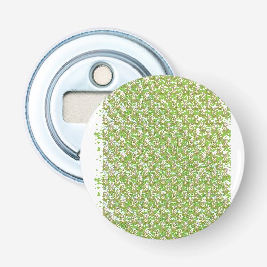 Décapsuleur un arrière - plan blanc avec des points marron (Devant)